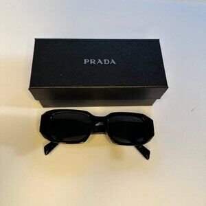 Black Prada Symbole Sunglasses
